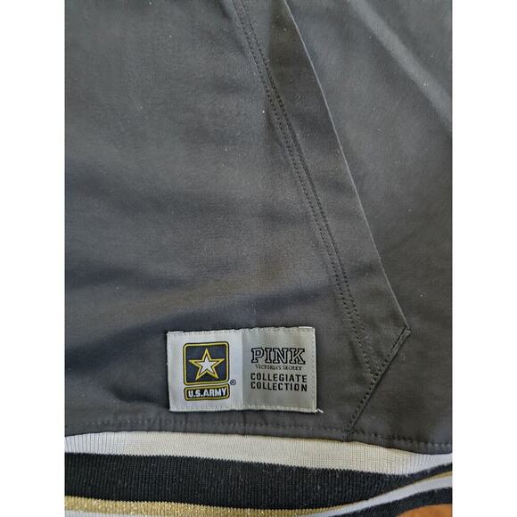 Victoria Secret Pink Army Hood Wind Breaker Jacket Women's Size M Rare Retired - Picture 4 of 10